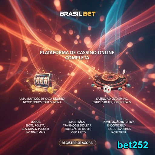 Ilustração de Explore as Ofertas VIP da bet252 em Slots e Live Gaming