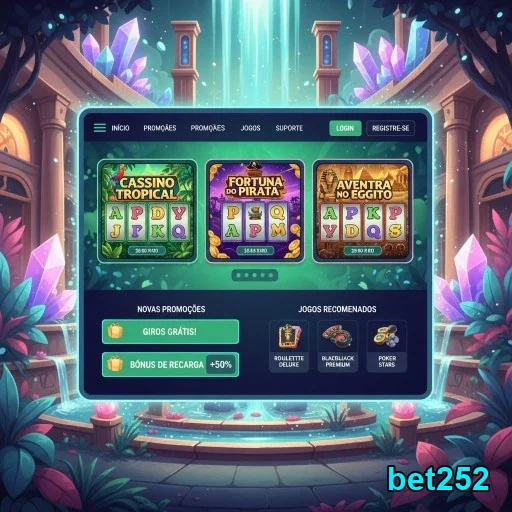 Ilustração de Acesse rapidamente o cassino online bet252 e descubra oportunidades