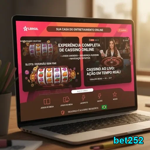Ilustração de Explore a plataforma de jogos bet252 com segurança total